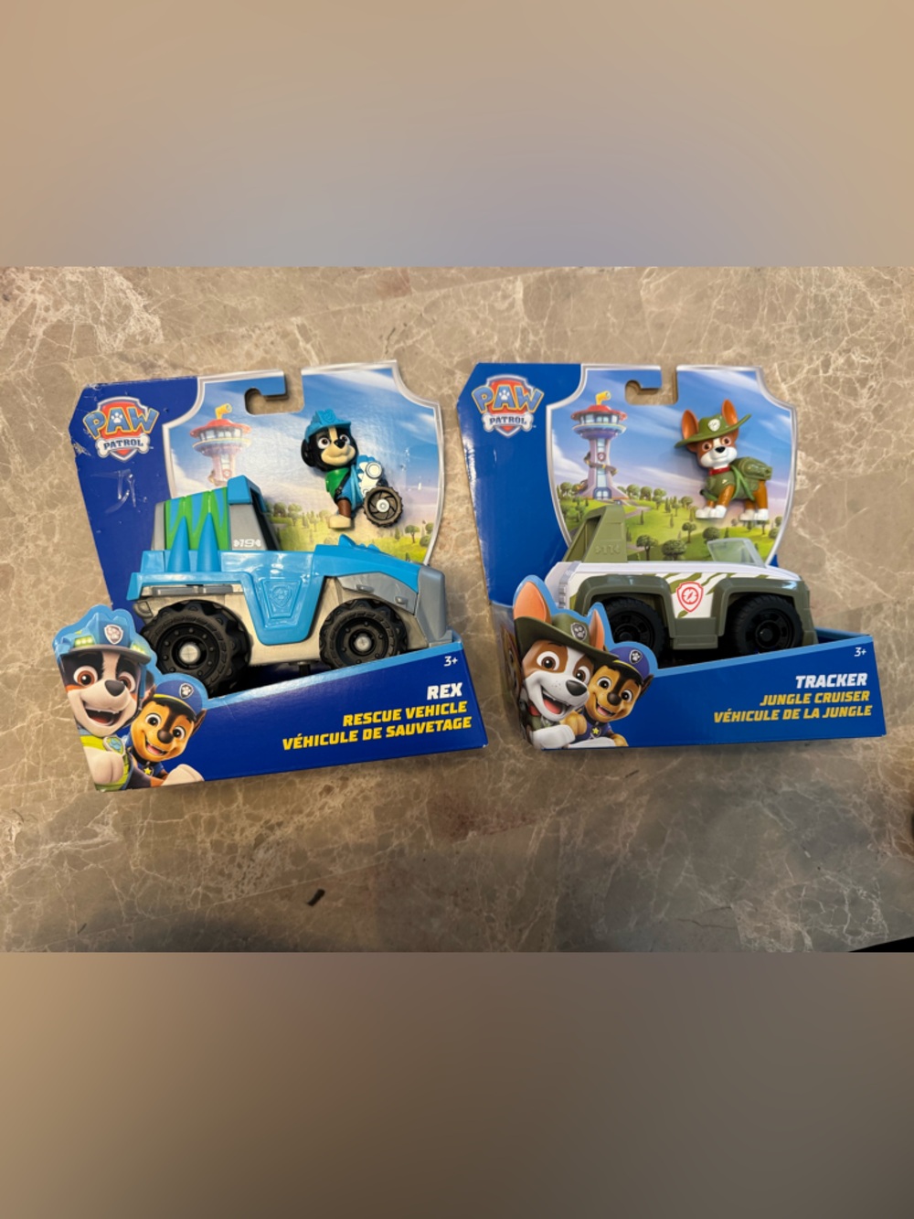 2 Paw Patrol Vehicle Toy Truck with Collectible Action Figures